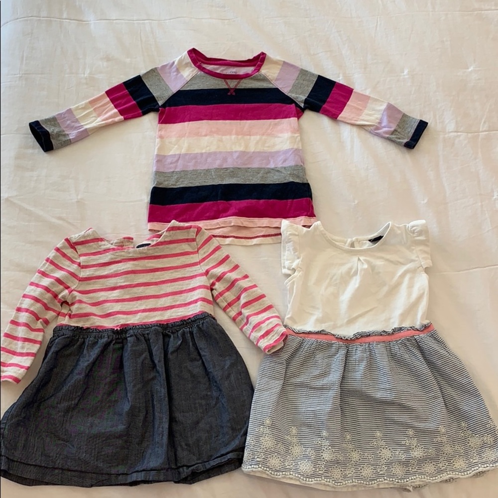 Baby Gap toddler girls dresses shirt lot/bundle